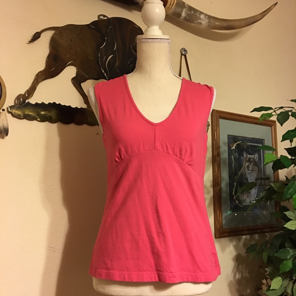 Sonoma Lifestyle Stretch bubblegum Pink Top NWOT S